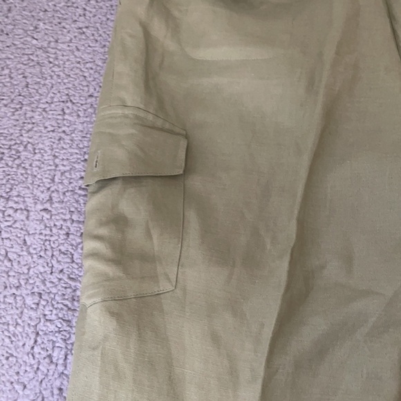 David N Green Capris linen Pants size 12 - Picture 8 of 9